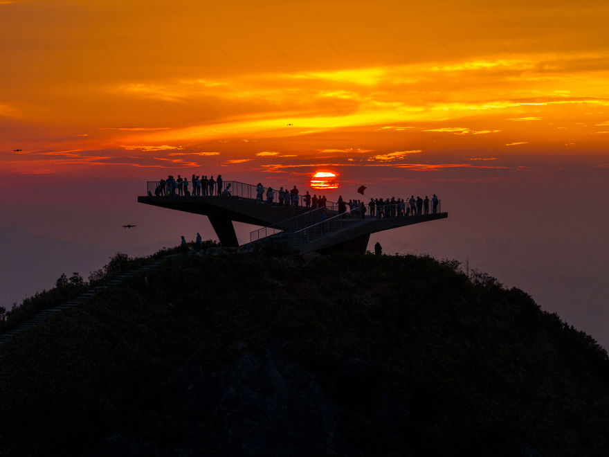 深圳梅沙尖城市观景平台丨中国深圳丨line+ studio-45