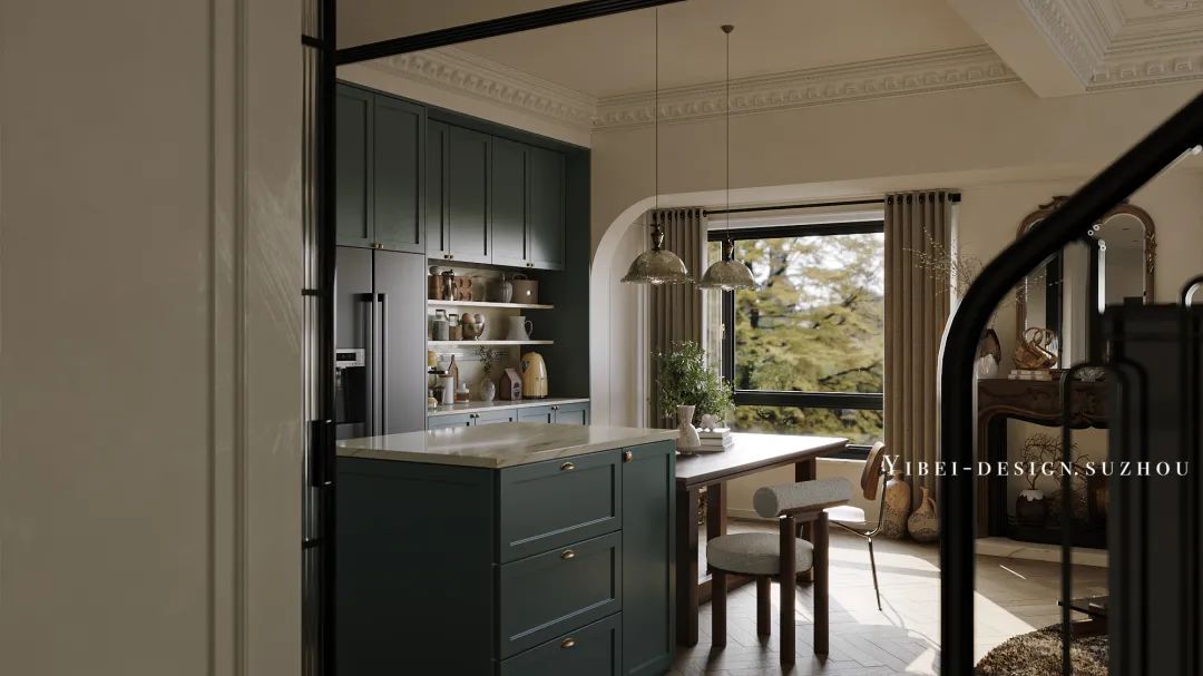 法式复古梦宅丨中国苏州丨一贝设计-14