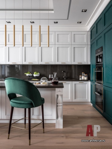 ЖК «Резиденции Сколково» 三室公寓室内设计丨Rubleva Design（设计师 Мария Рублева）-27