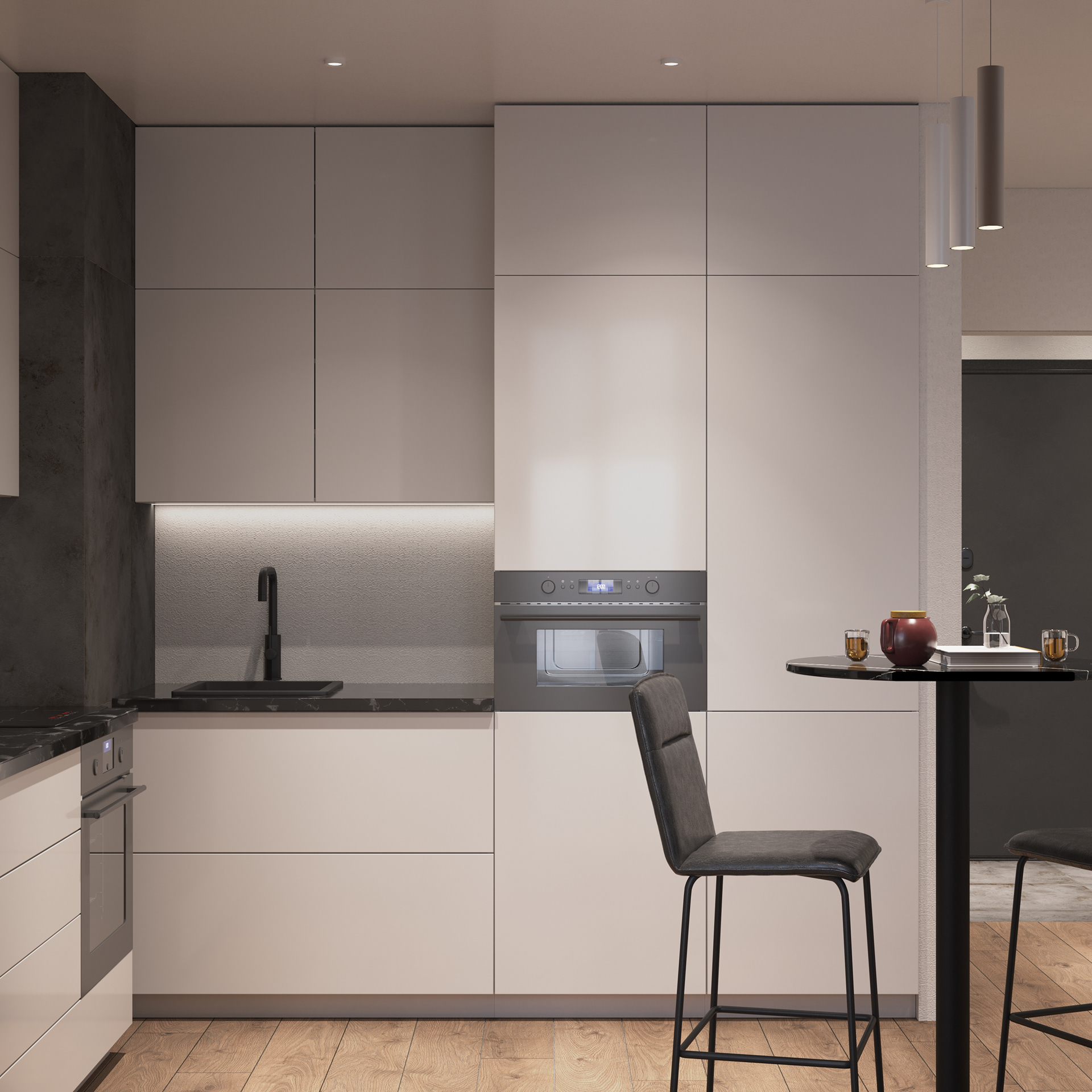 乌法35平米公寓室内设计丨俄罗斯乌法-5