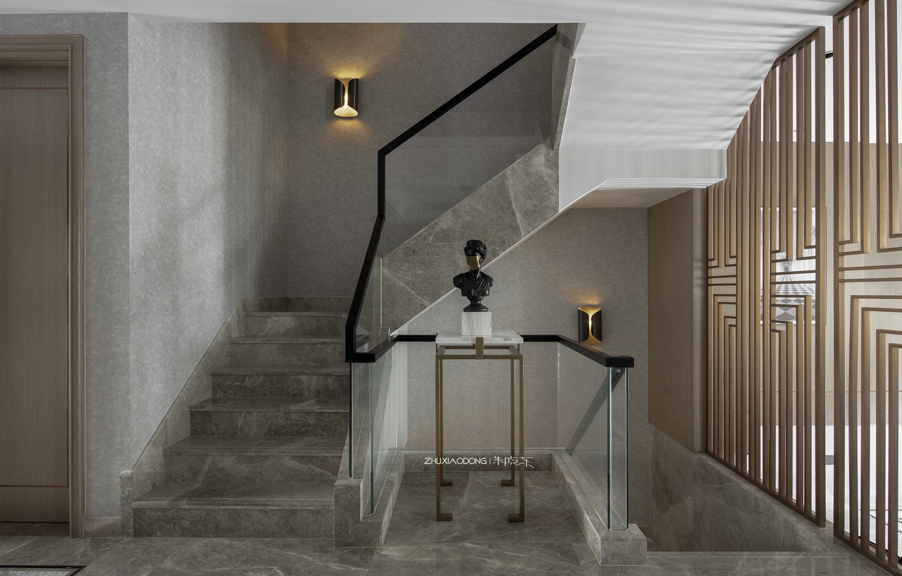 舟山 420㎡别墅 | 轻奢主义的初心落地-52