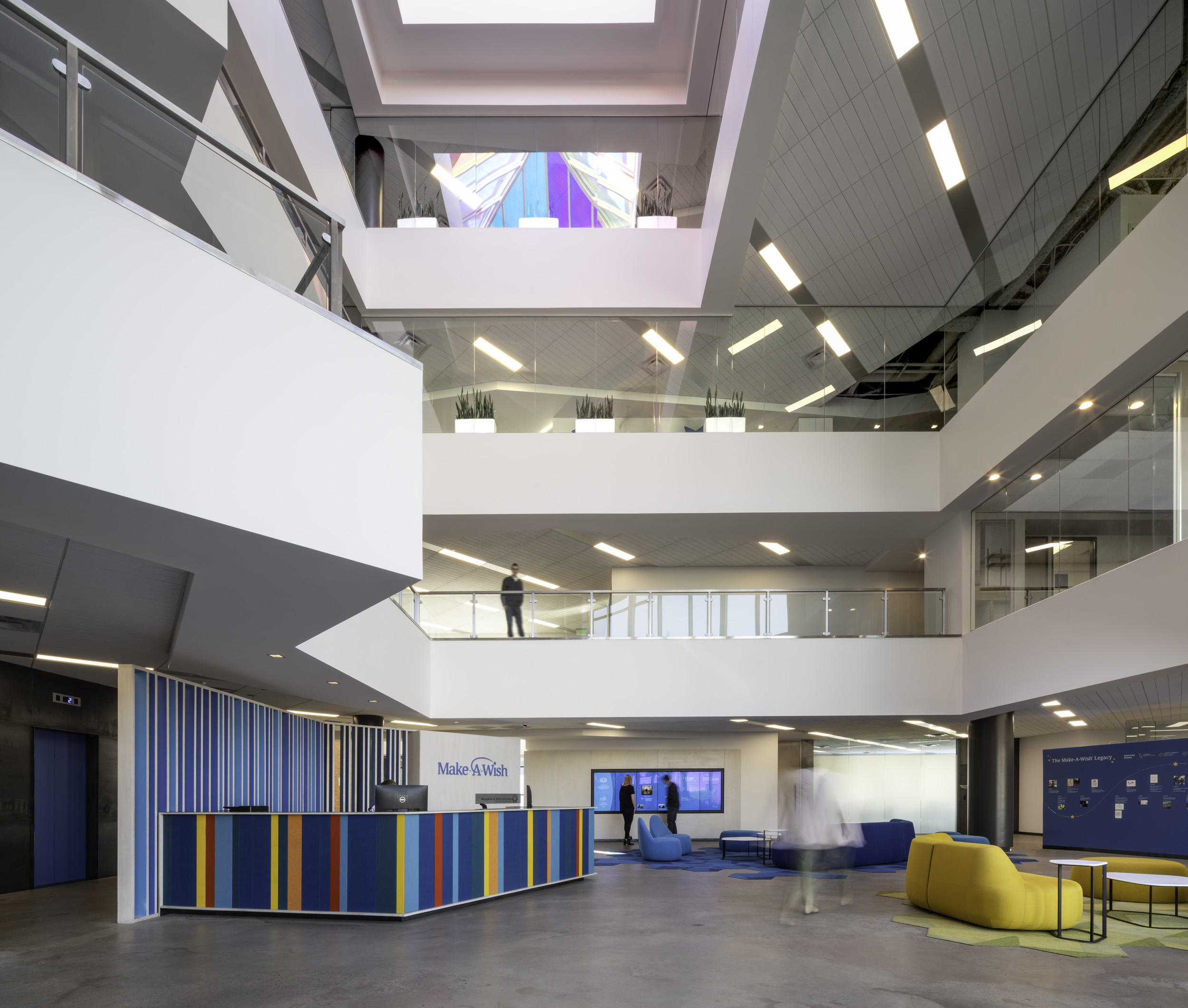 翻新 80 年代办公楼,打造充满活力的 Make-A-Wish 新家-9