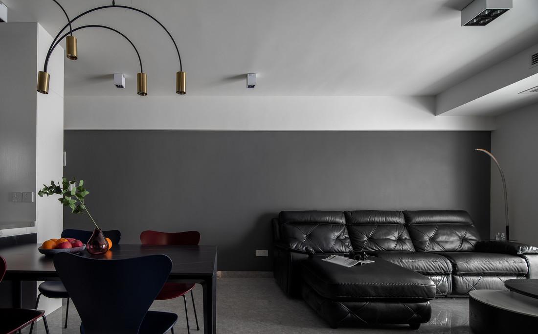 暗黑中西双厨 X 宁静质感空间设计-17