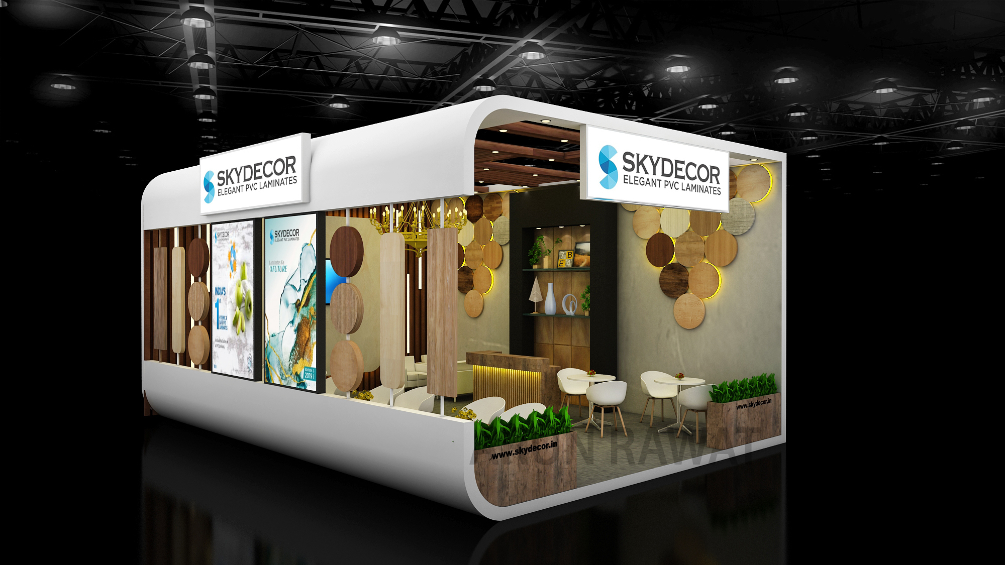 Skydecor laminates Exhibition Design-0