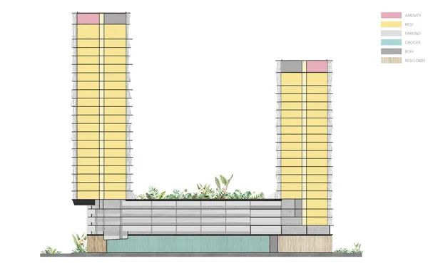 Heron 健康住宅大楼丨美国坦帕丨KPF-24