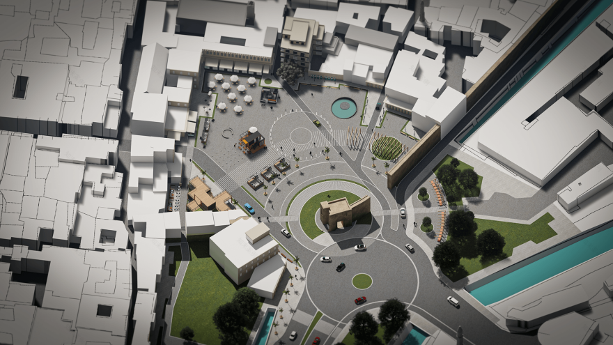 Tumarrou - Bab Touma Square Renovation-7