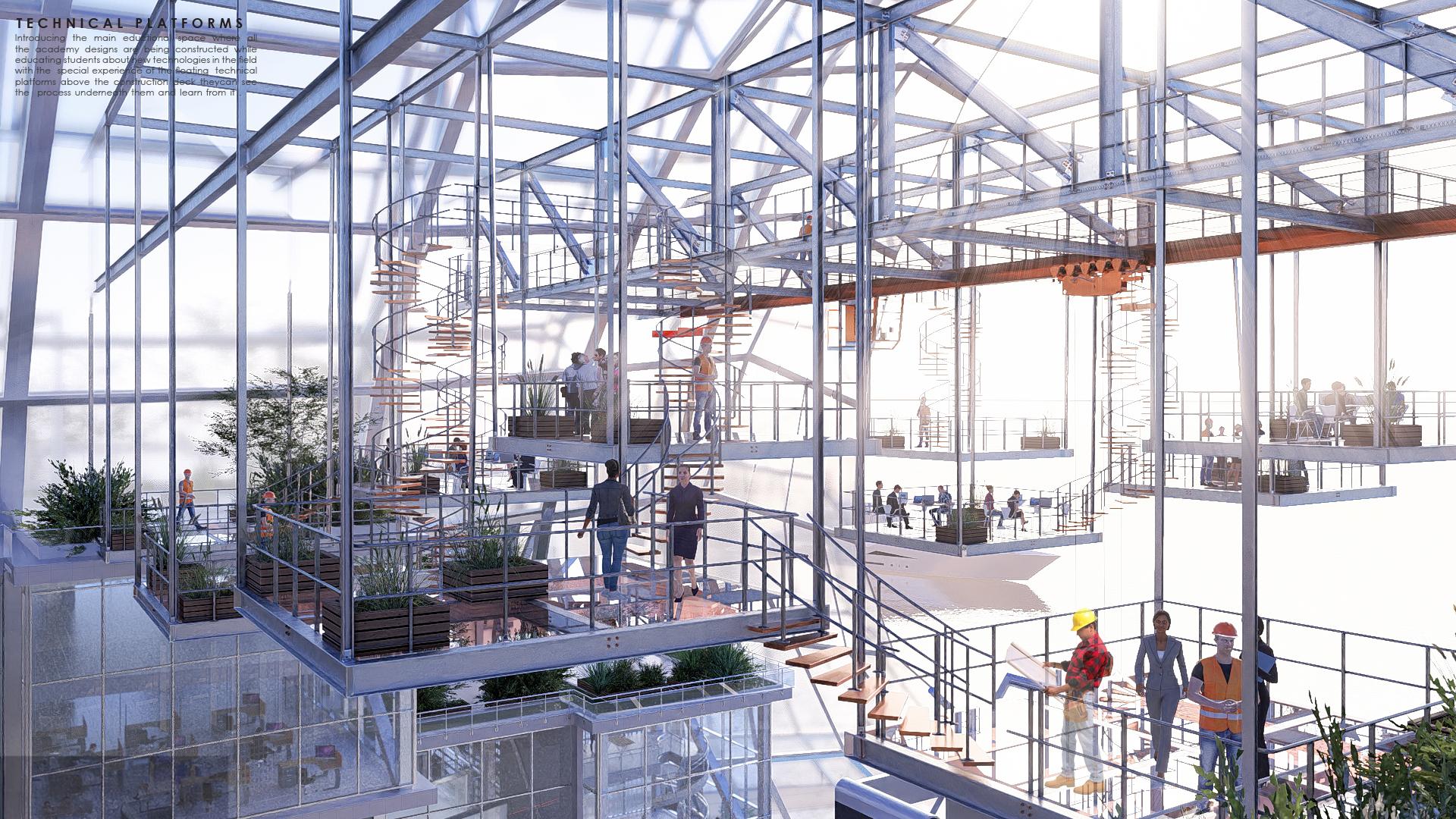 科技馆建筑丨埃及亚历山大-39