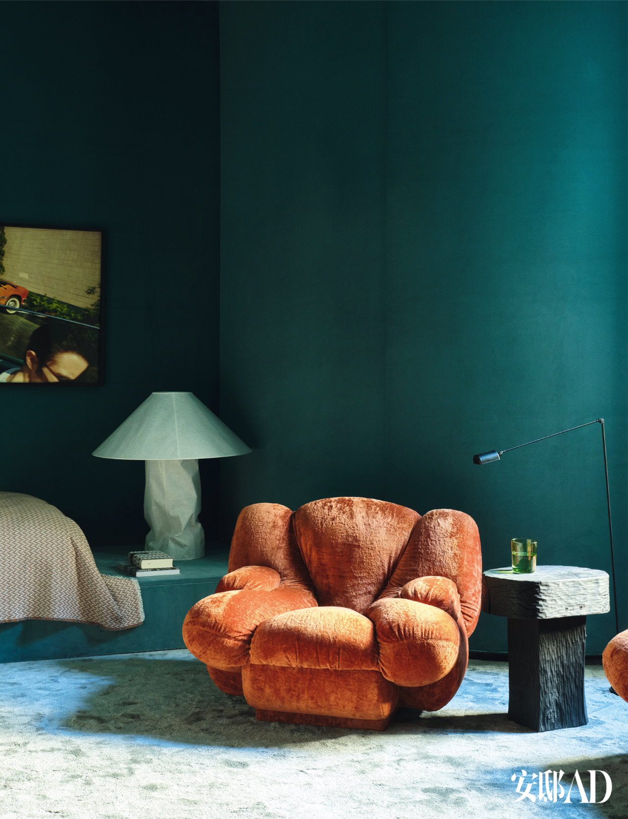 他以鲜明色彩和戏剧性形体，实现家的“宇宙大爆炸”-35