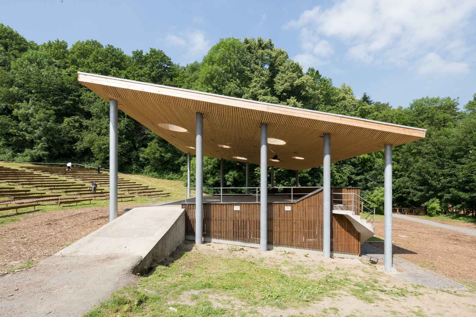 霍雷奇露天剧场屋顶项目丨卡米尔·姆尔瓦建筑师有限公司-19