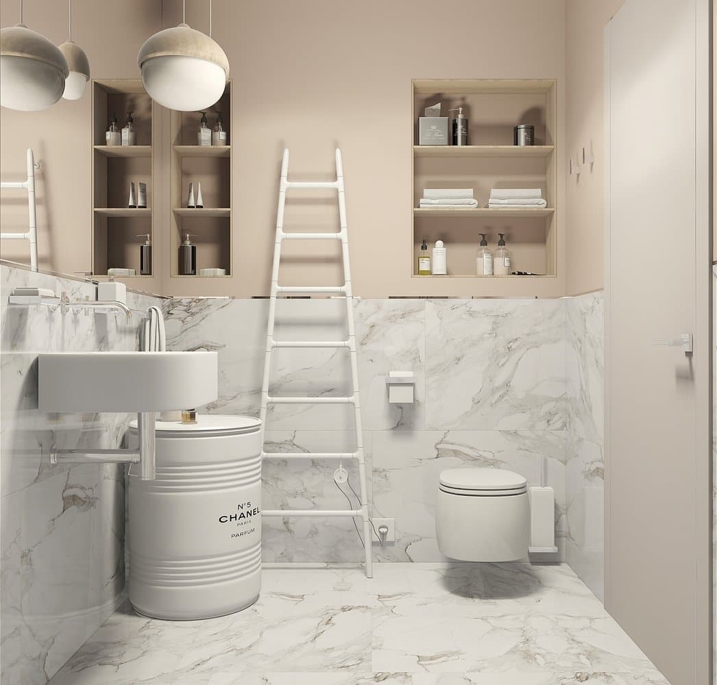 新莫斯科公社村的53平现代风单身公寓设计丨俄罗斯莫斯科-37