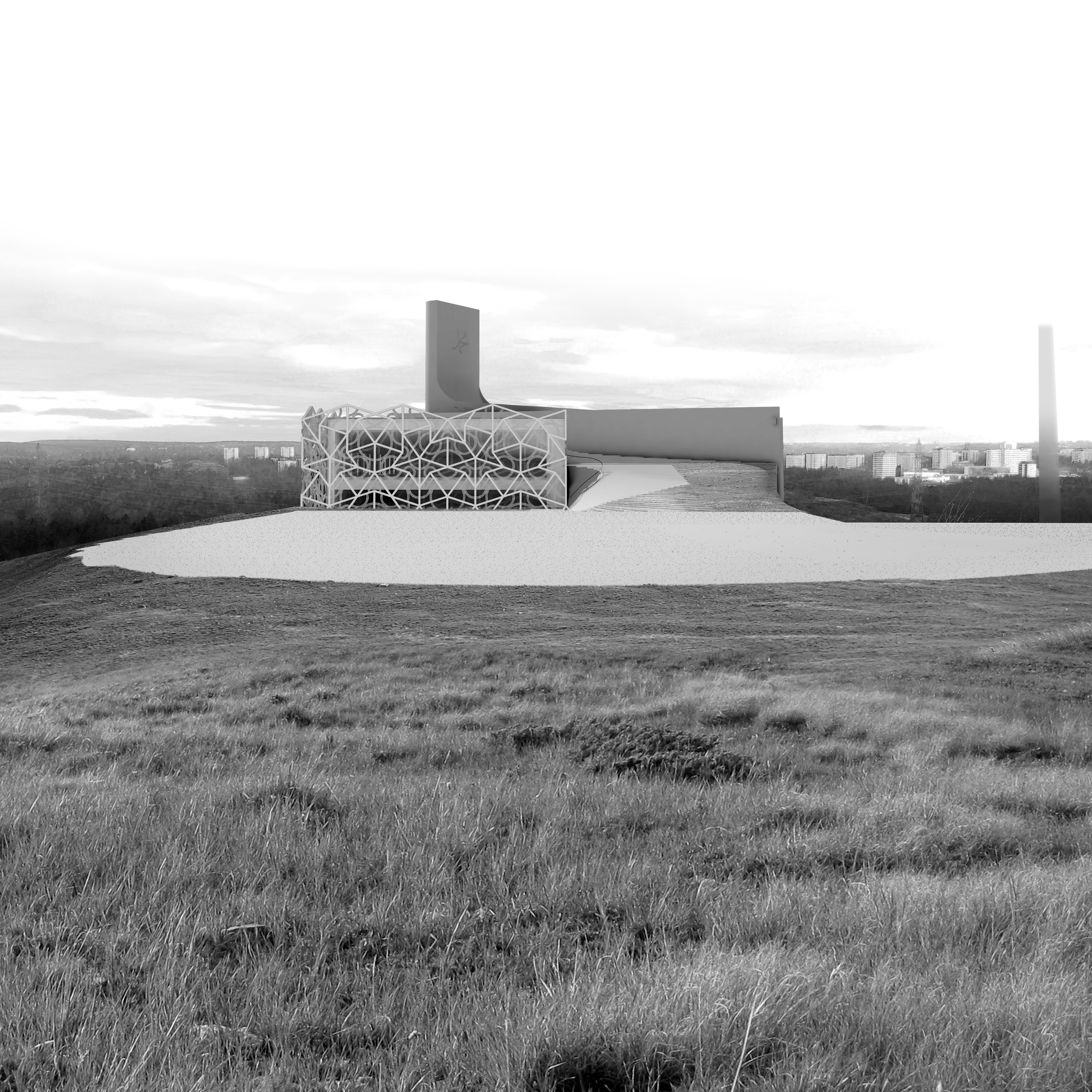 瑞典环保清真寺 | 废物能源与社群融合的创意设计-16