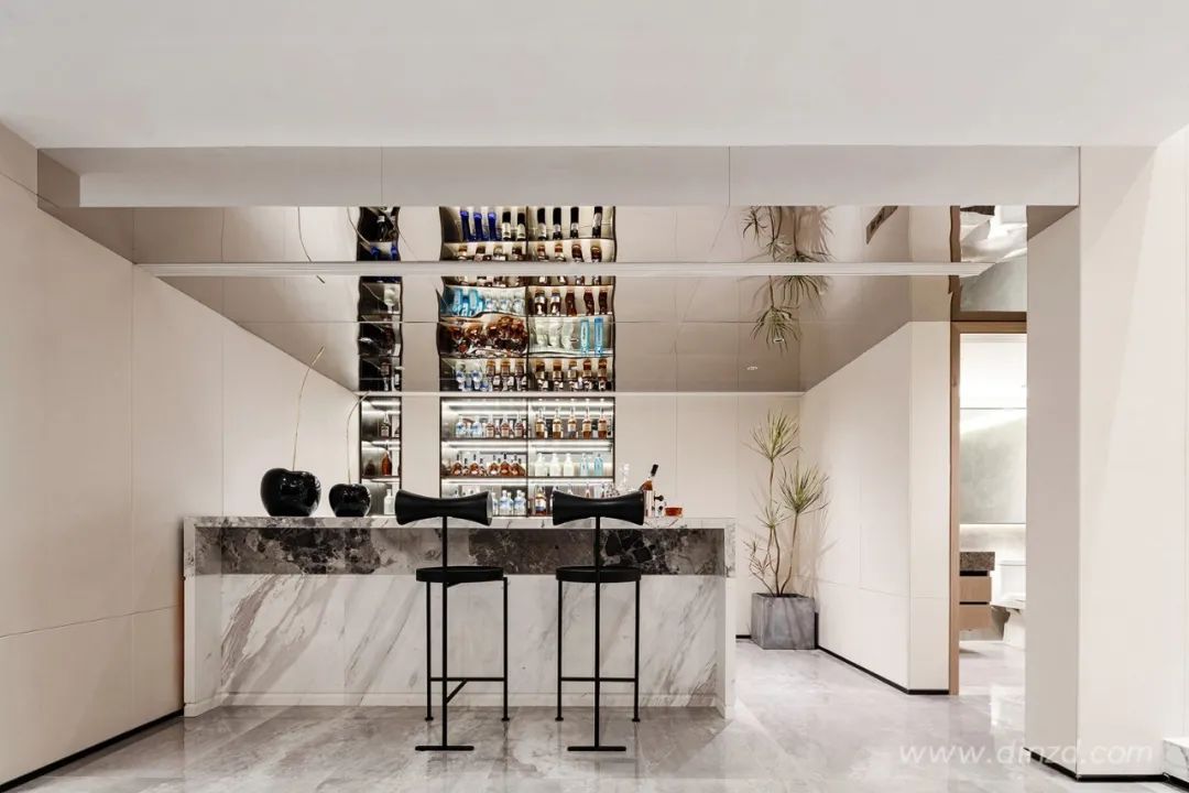 艺术无界,生活有声——烟台中海万锦洋房下叠样板间设计-52