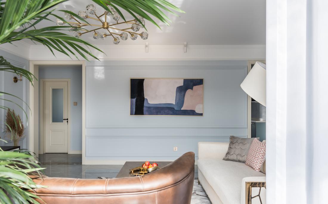 金色点缀的现代精致家居-6