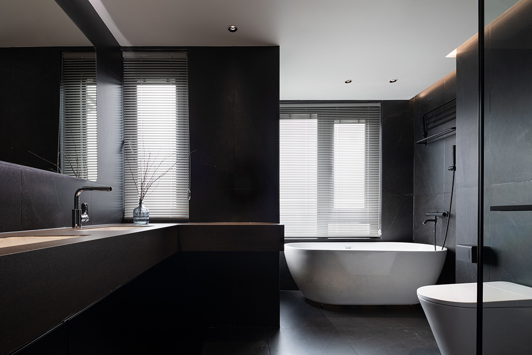 行走的墨线 · 极简黑白的至简之家丨中国重庆丨SIM 简线建筑,森也空间设计-60