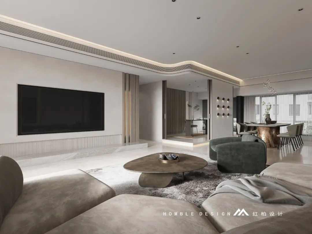 现代简约品质生活住宅设计丨中国深圳丨红柏坐标-7
