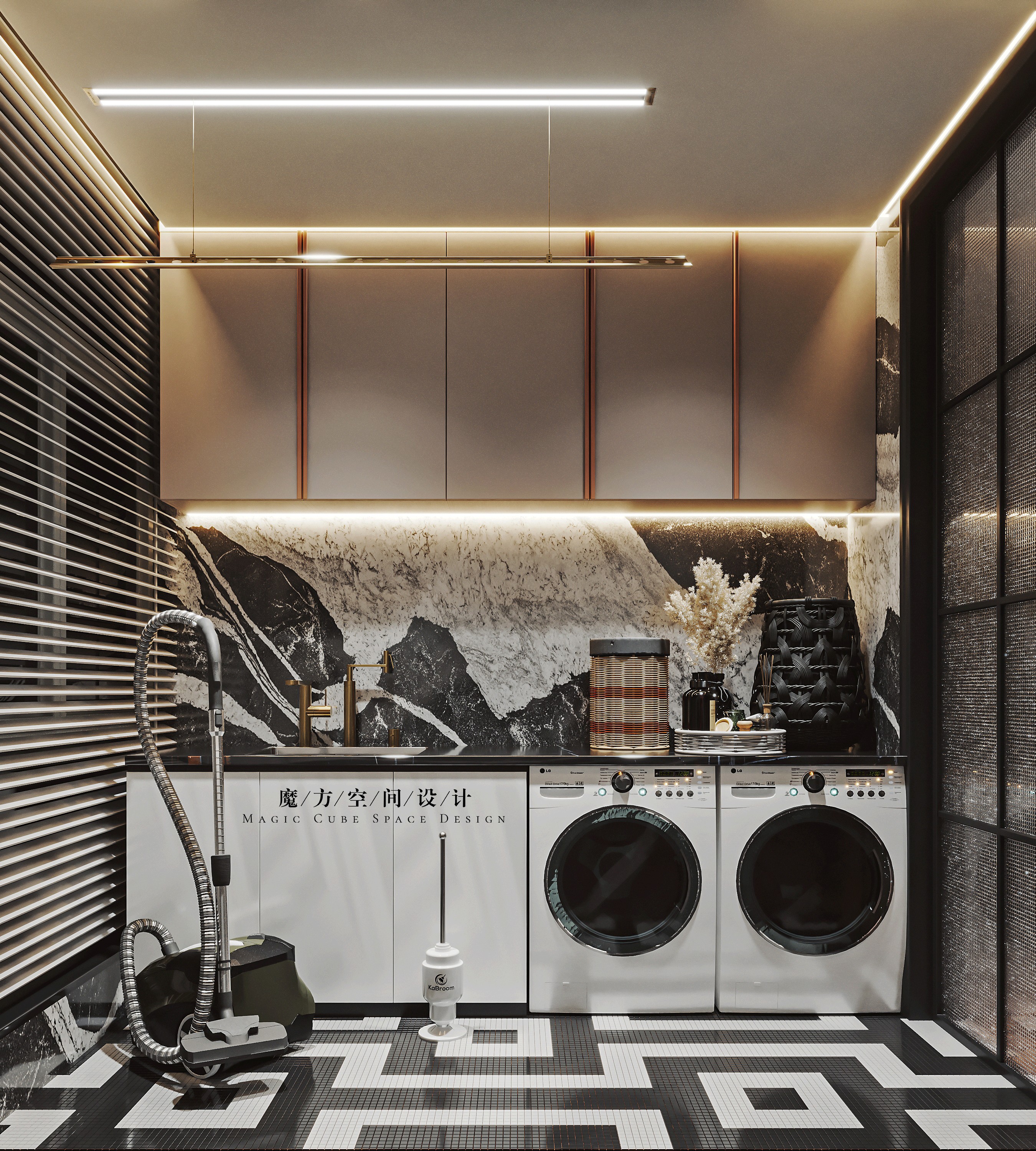 天津•法式复古住宅设计项目丨中国天津丨魔方空间设计-49