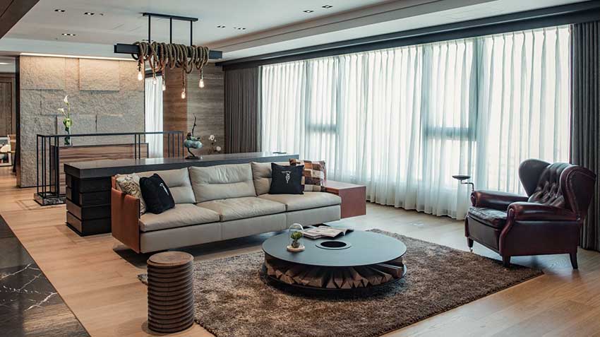 高雄复古阁楼风住宅 演绎英式优雅与工业韵味-4