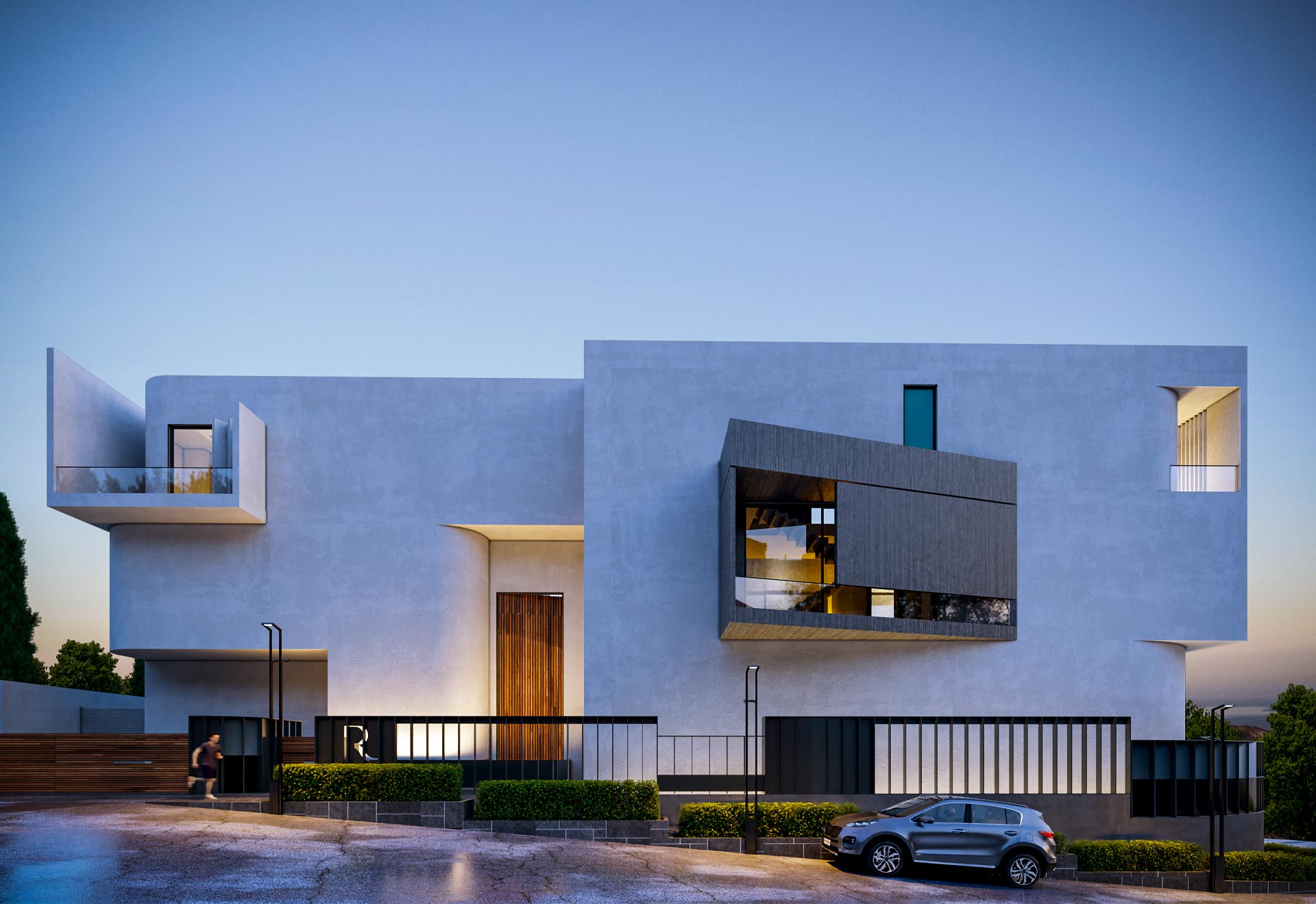 Minoosa - A Weekend Retreat Modern Villa Design-38