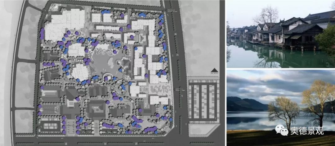 西安沣滨水镇 | 古韵新中式,生态康养的文旅小镇-86