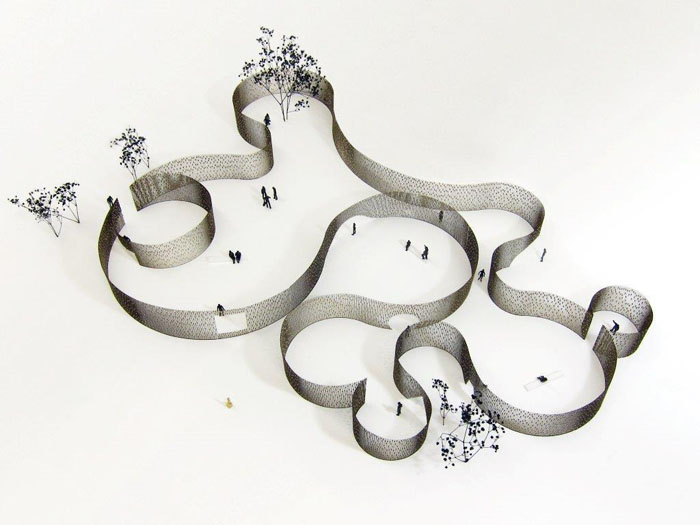 丹麦临时展馆“混沌围栏”-15