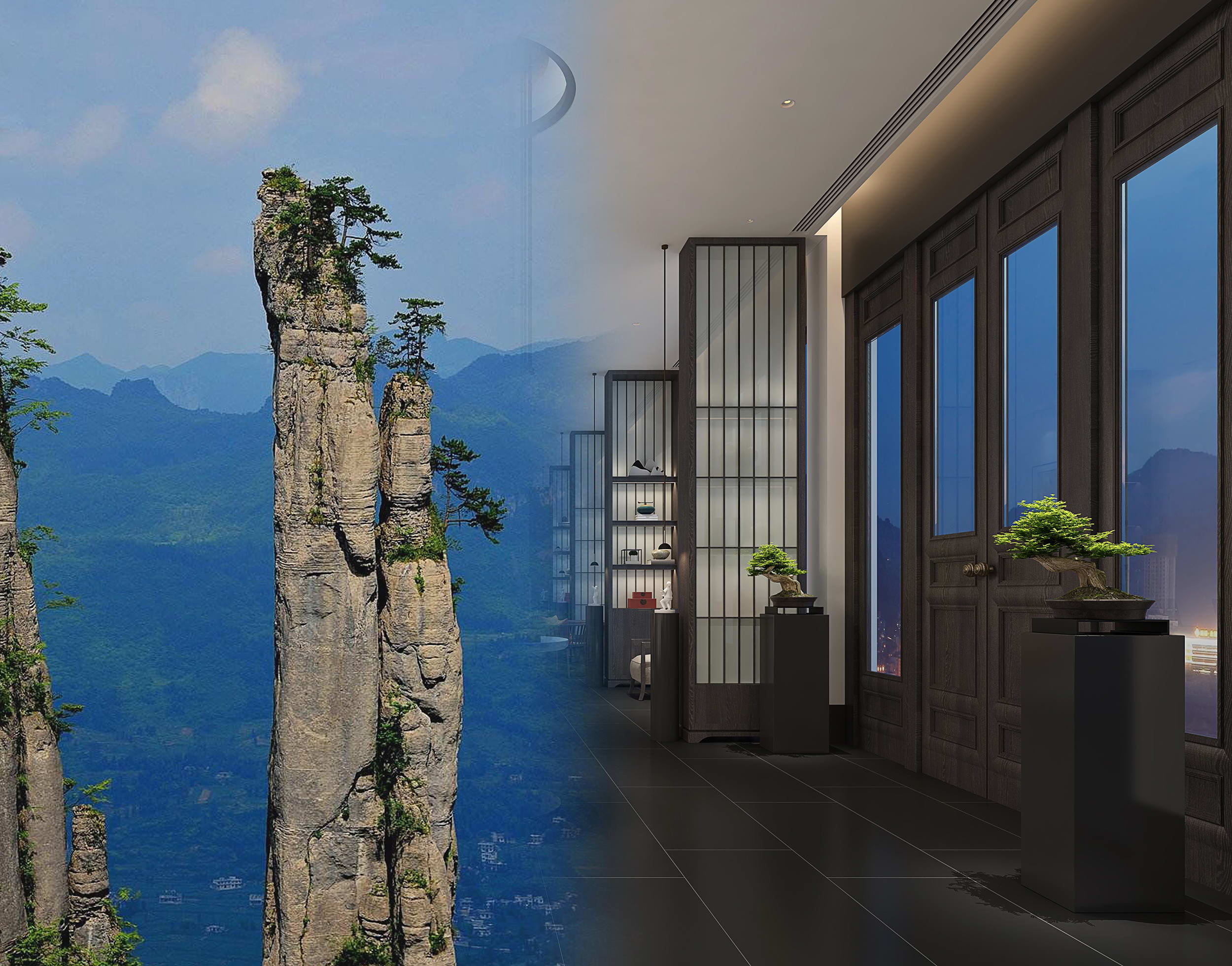 清山碧水度假酒店丨中国恩施丨思丽设计-19