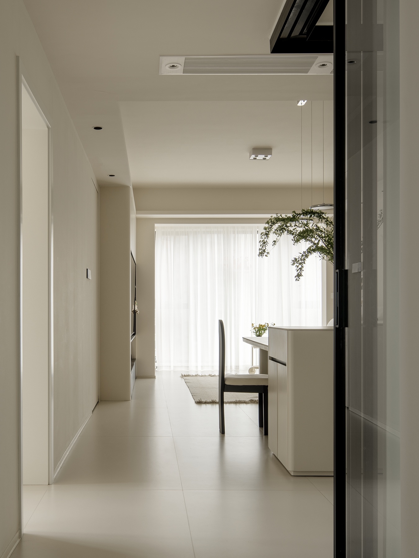 98㎡三房格局，动线重塑×收纳整合×简约奶油风-32