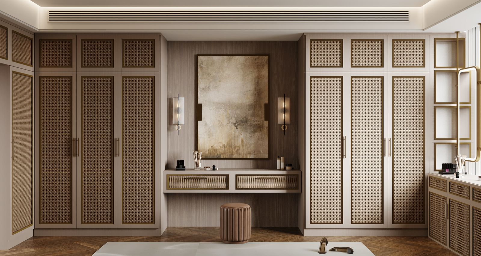 Luxury Contemporary Dressing Room Design-0