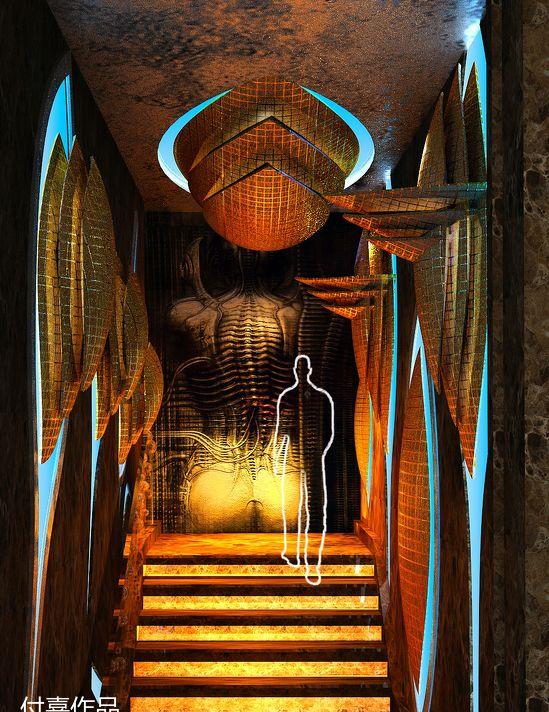 沈阳星际国际俱乐部室内设计-8