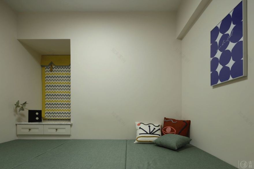 成都高新区 109㎡轻复古之家 | 生活因黄而跳跃,空间因设计而美好-70