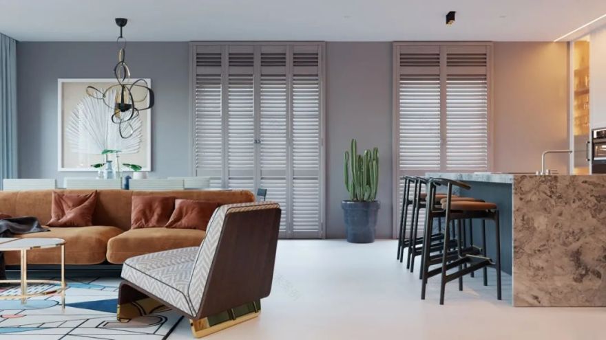 小公寓的优雅与舒适丨Bukin Artem-7