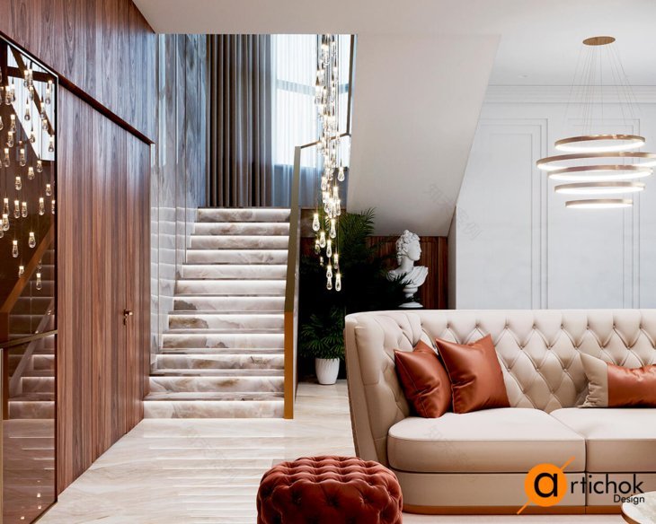 伊万科维奇乡村住宅室内设计项目丨乌克兰基辅-39