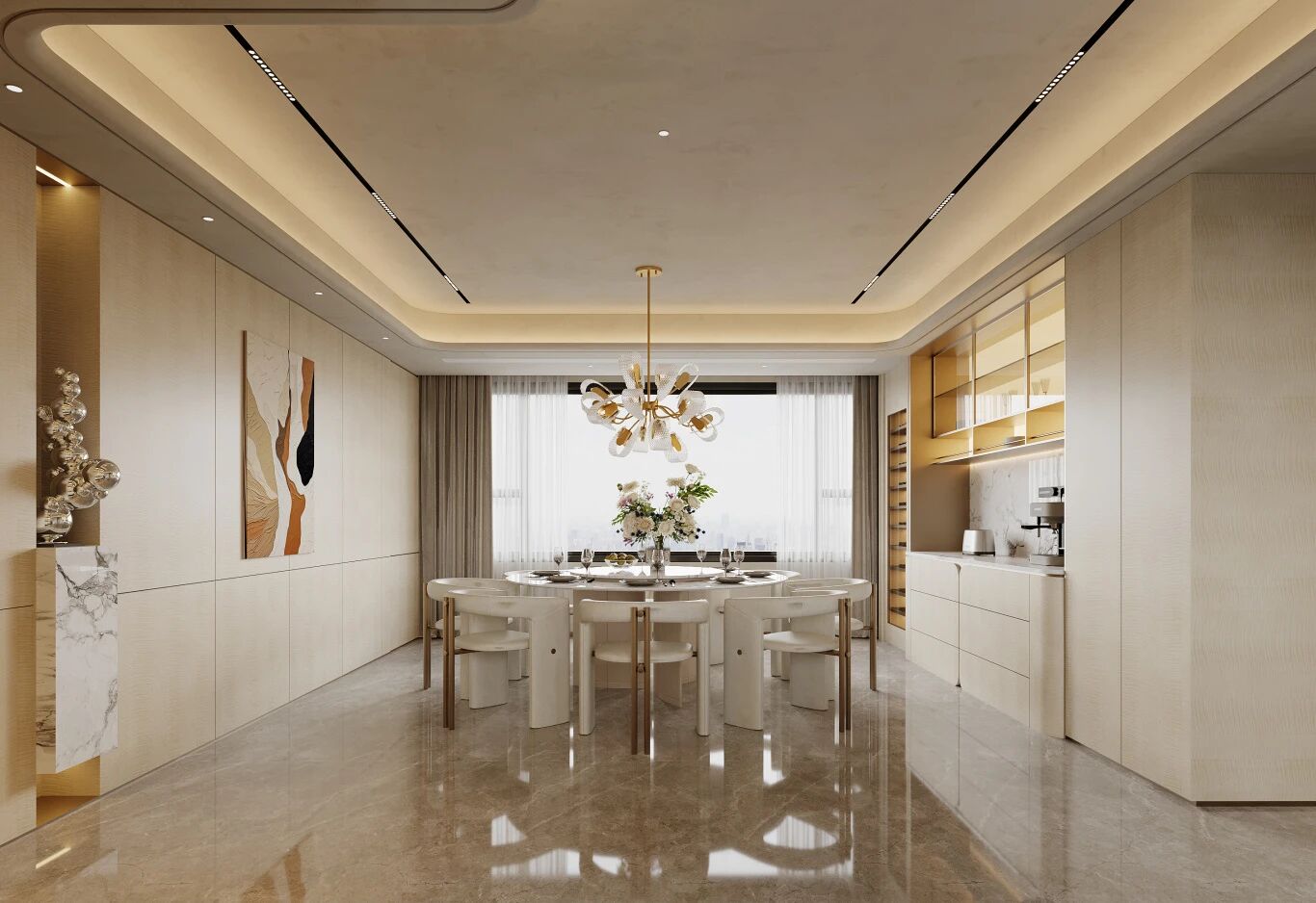 国贸天琴樾丨中国福州丨木易空间设计-20