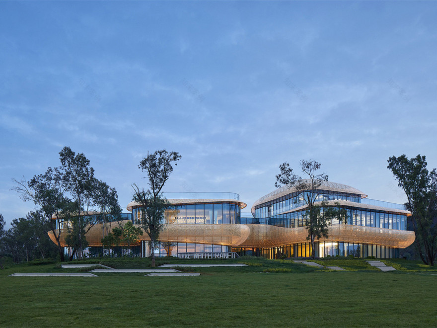 鹰潭白鹤湖游客中心丨中国鹰潭丨建识设计-4