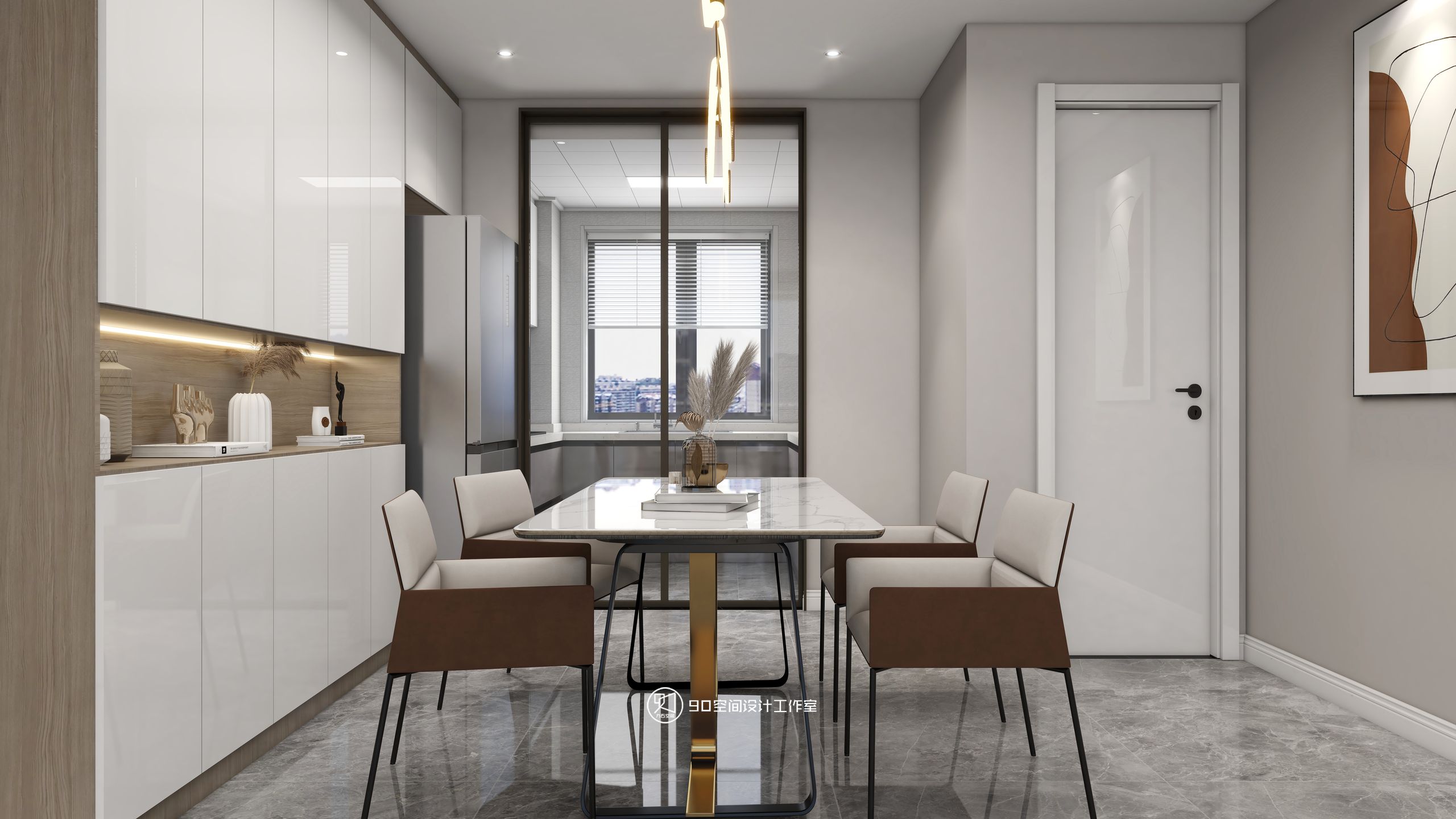 北欧风格清新家居设计-11