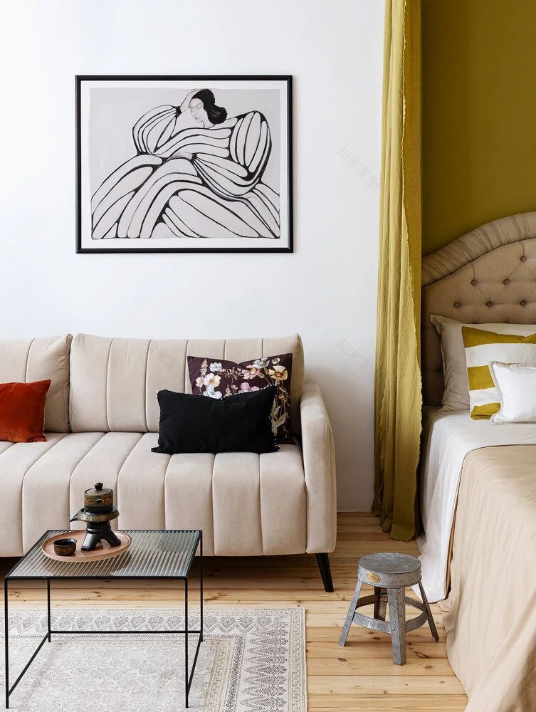 中年女子的独居空间设计丨Polina Schott-0