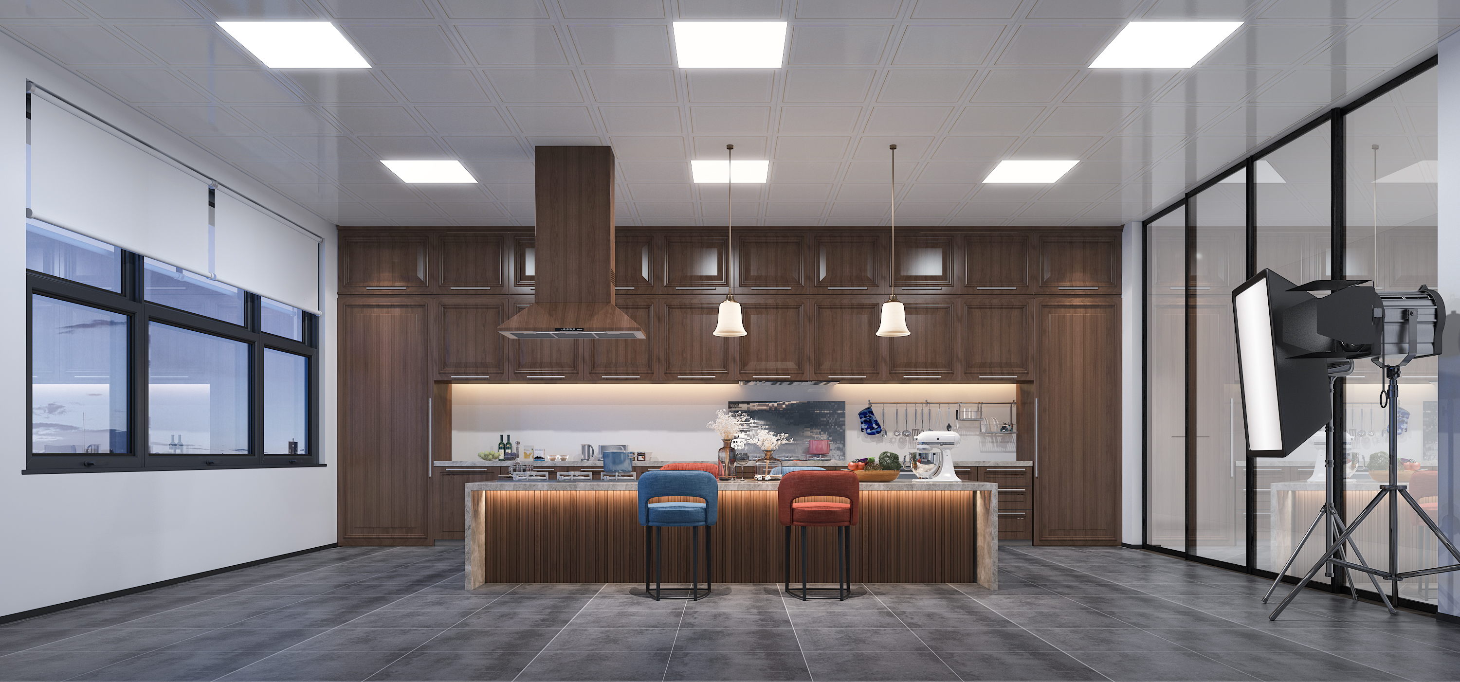 双汇电商办公室装修设计案例-8