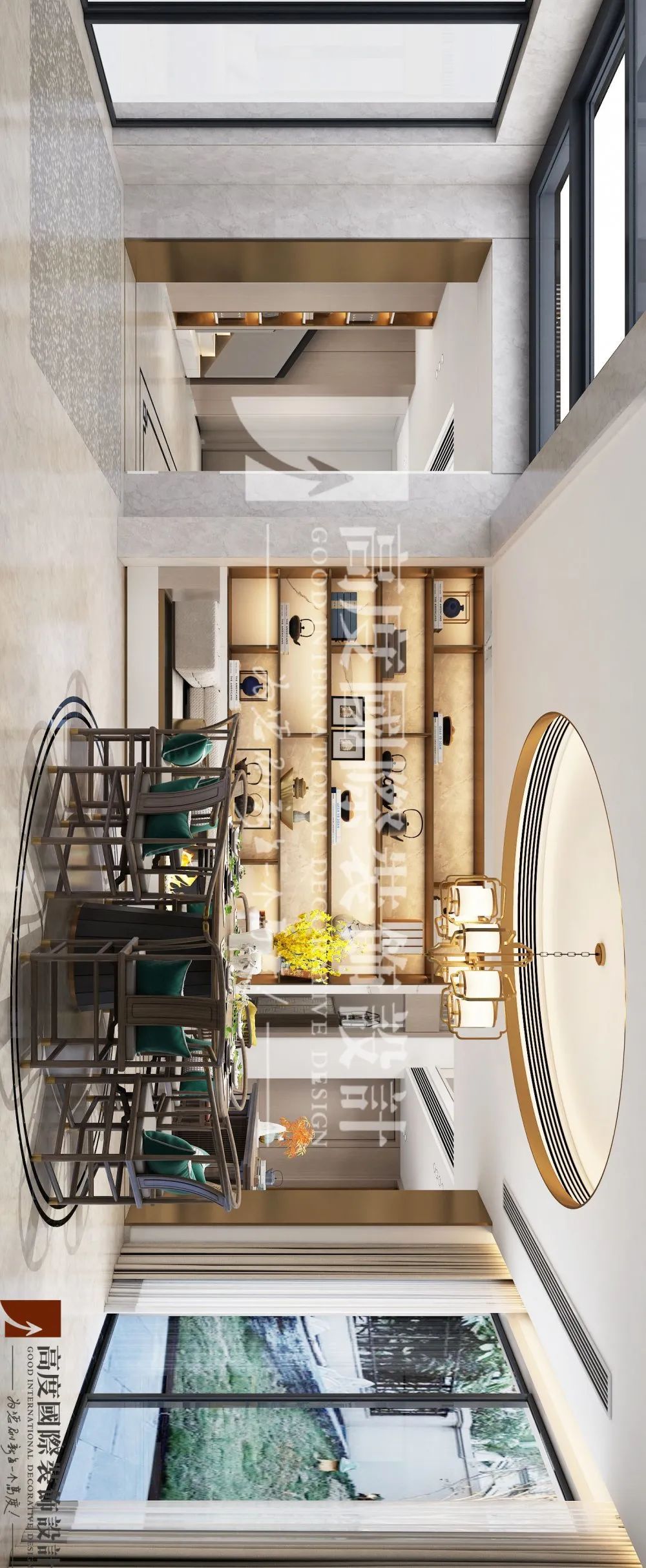 新中式世茂龙湾国风设计，原木演绎森情余生-35