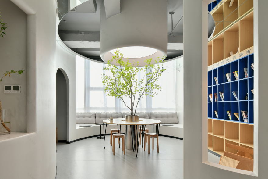 山西太原室内设计|鲸语自习室-1