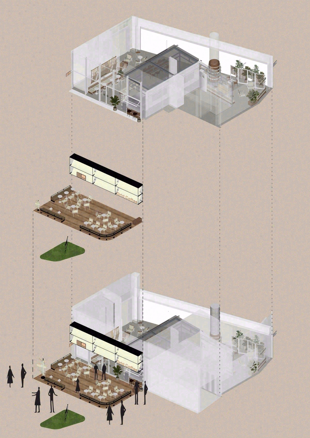 Grid Coffee 咖啡店丨中国成都丨笑脸蜘蛛&Spider Creative-44