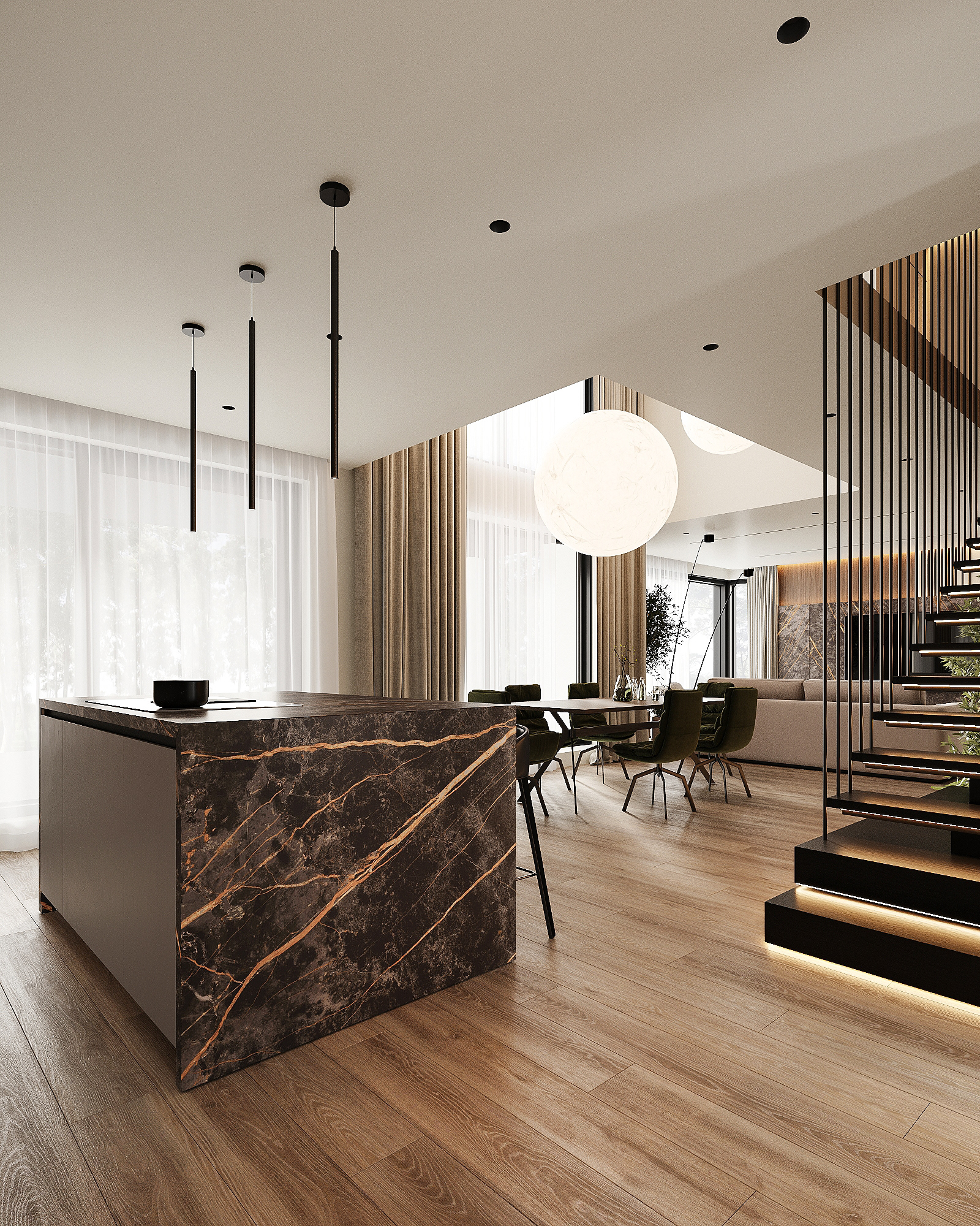 现代两层公寓设计丨德国丨Bodes studio-21