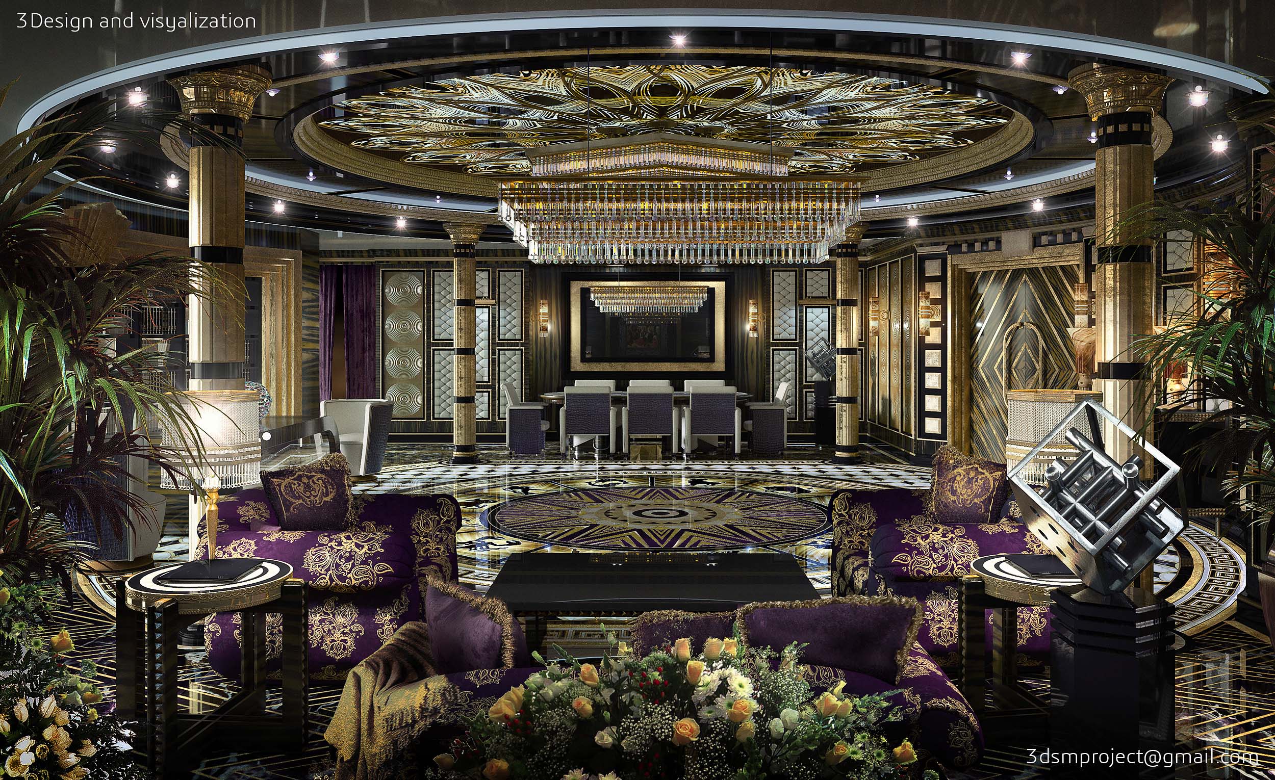 占星师办公室3D概念设计-7