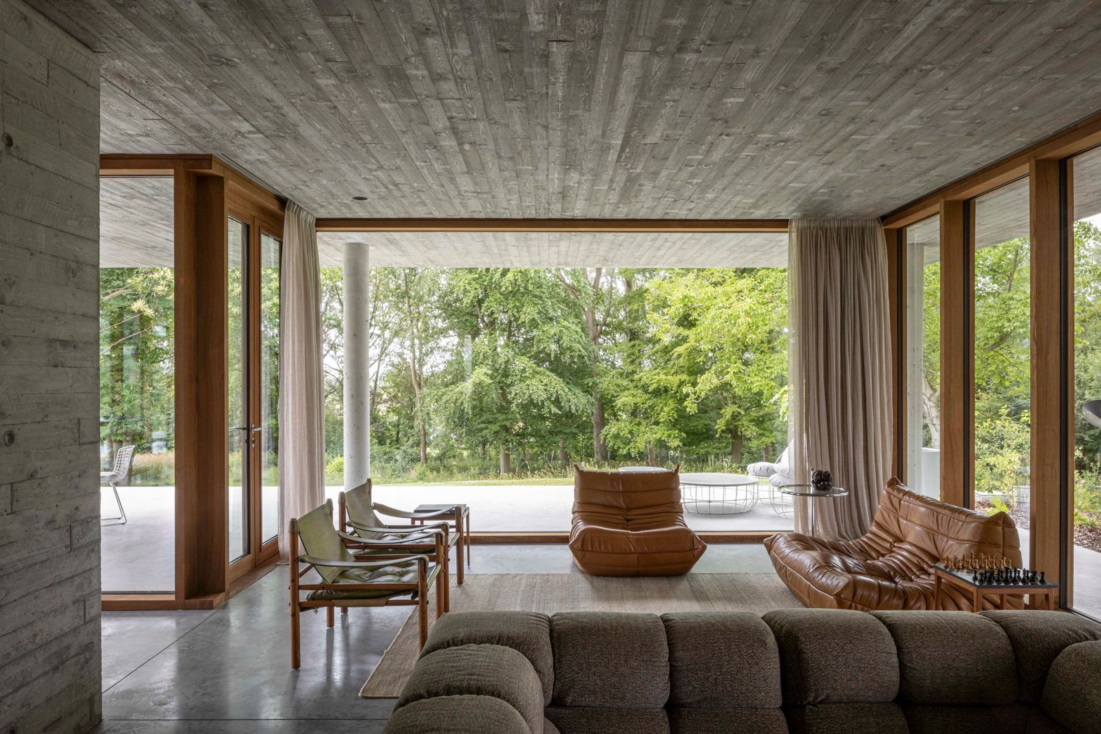 比利时根特附近的混凝土平房住宅丨室内建筑师Peggy de Coninck与ABS Bouwteam-39