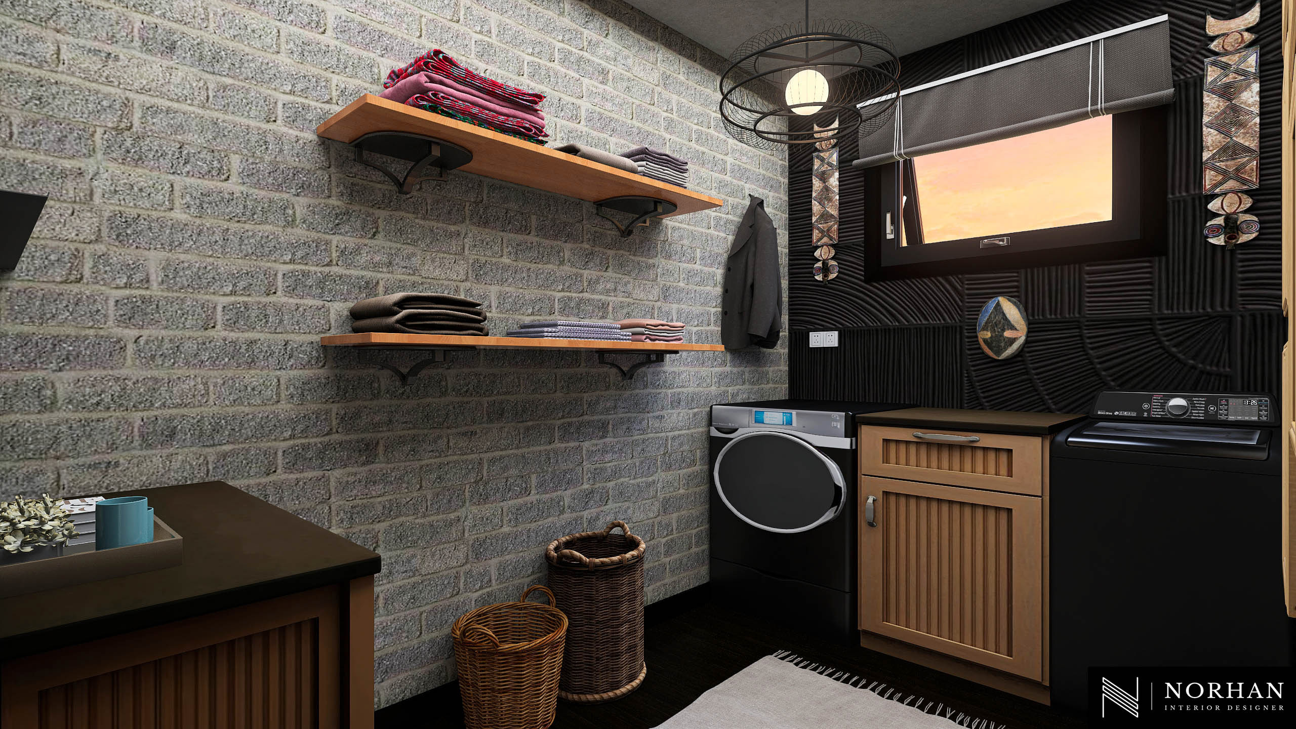 Apartement in African style-28