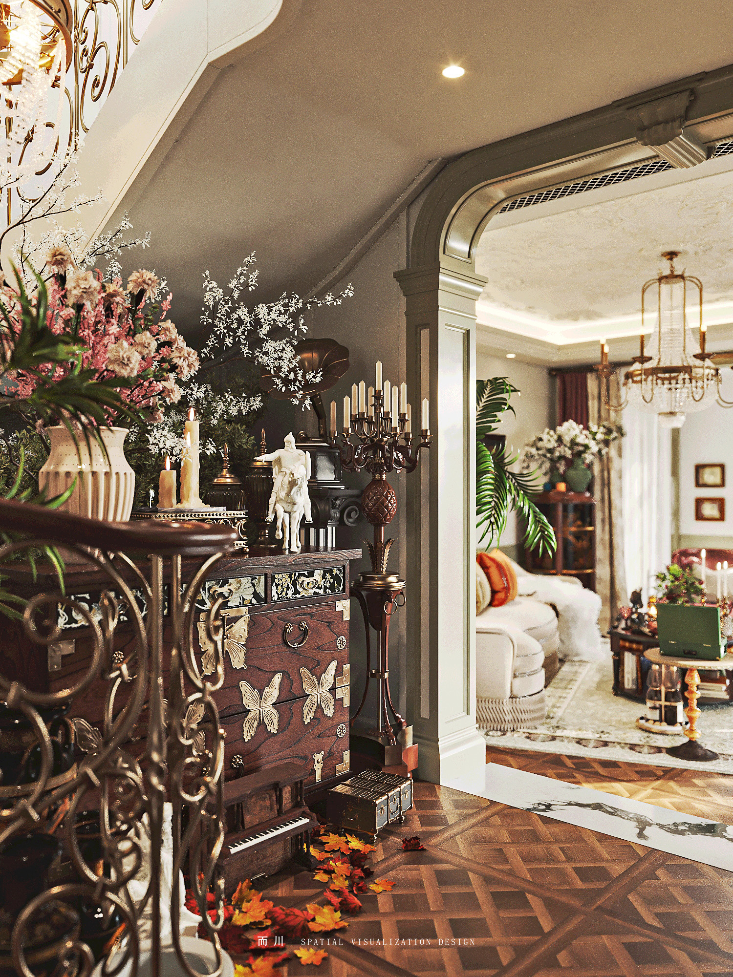美式复古（壹）丨魔方空间设计-32