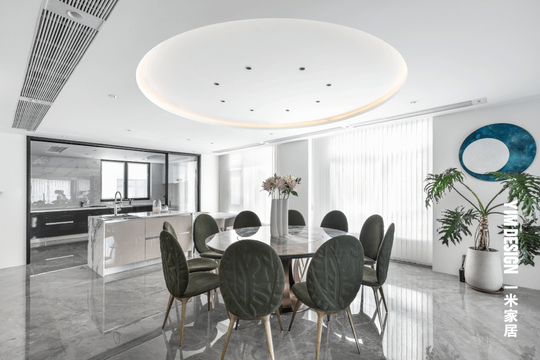 现代轻奢别墅丨一米家居 YIM DESIGN-23