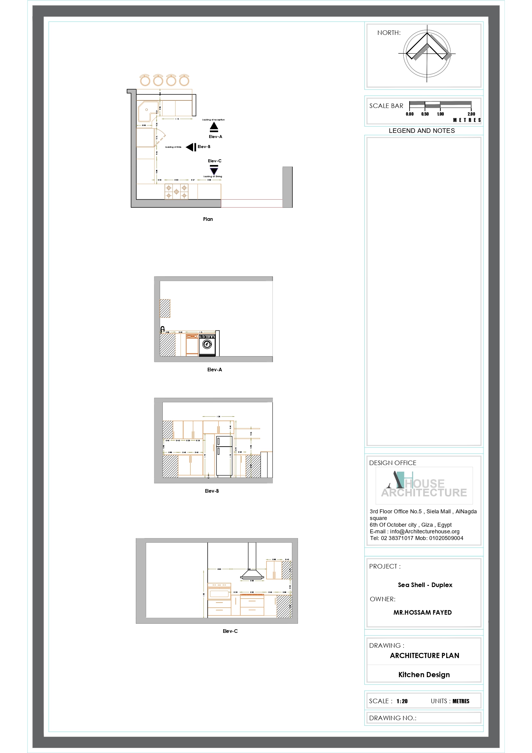Working Drawing for chalet at Sea shell compound-8