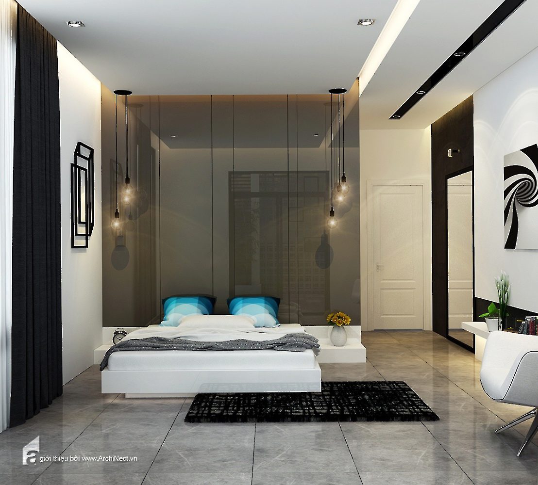 现代越南四层文化画廊设计-23