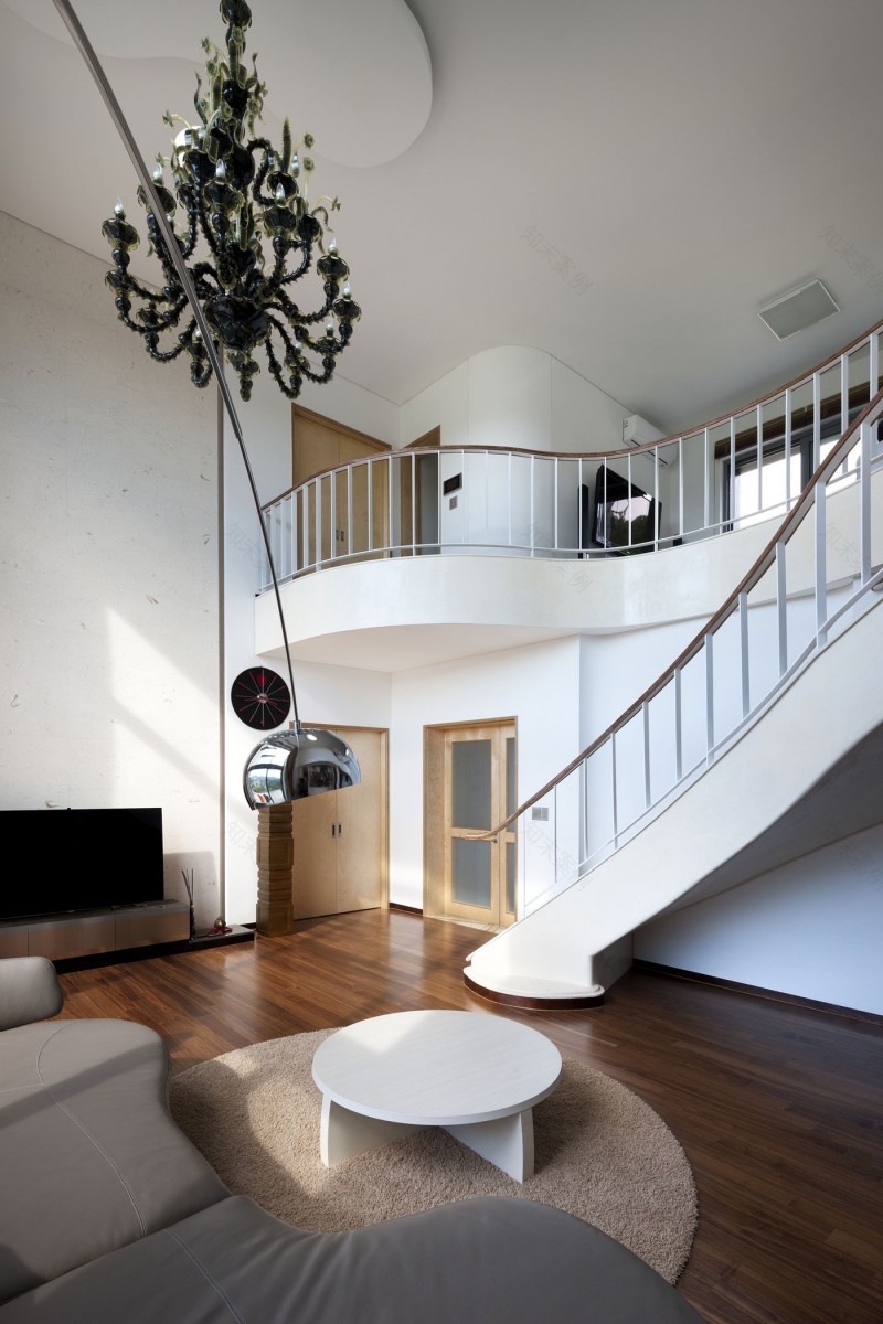 House on the Cliff by the River by studio_GAON-26