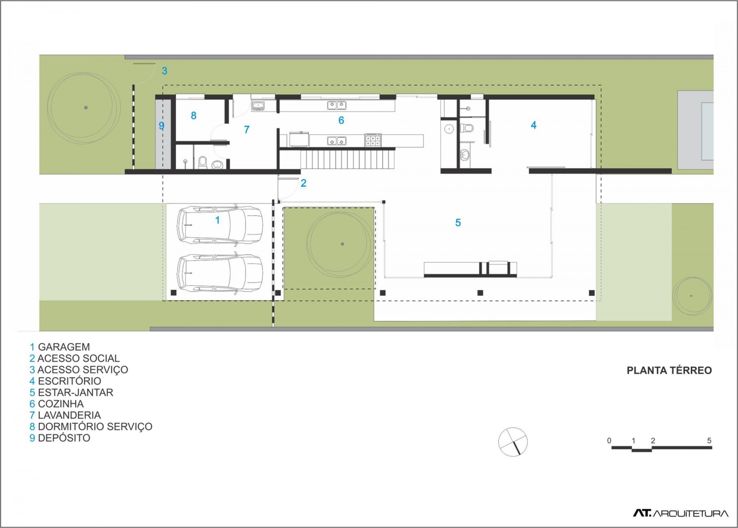 巴西阿雷格里港绿色住宅,融入景观与环保设计-34