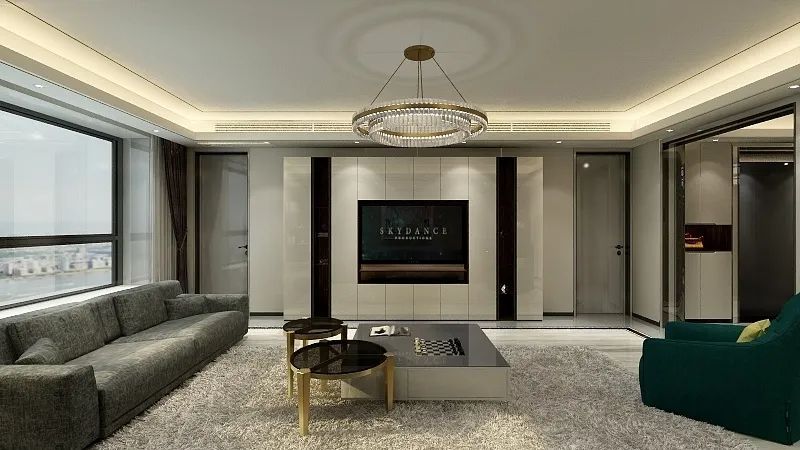 黑白奢华现代家居设计-6